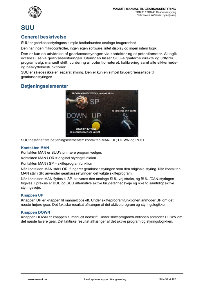 MAMUT TGB Manual page 51