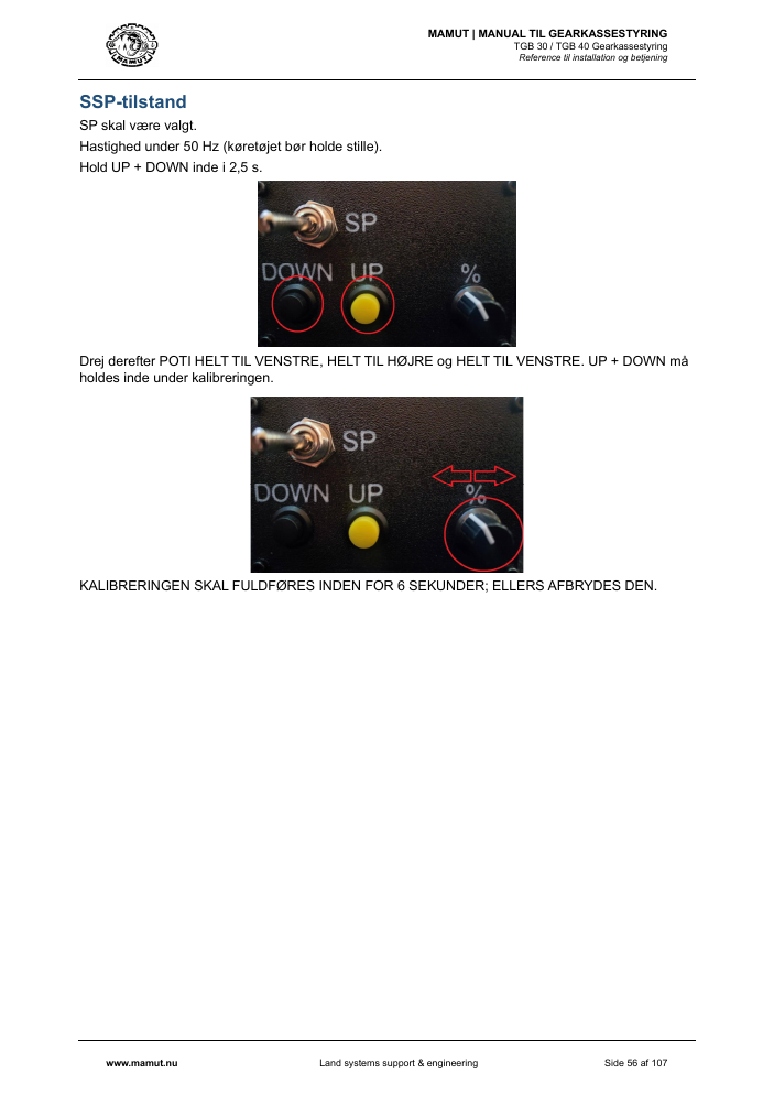 MAMUT TGB Manual page 56