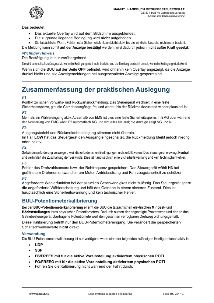 MAMUT TGB Anleitung page 100
