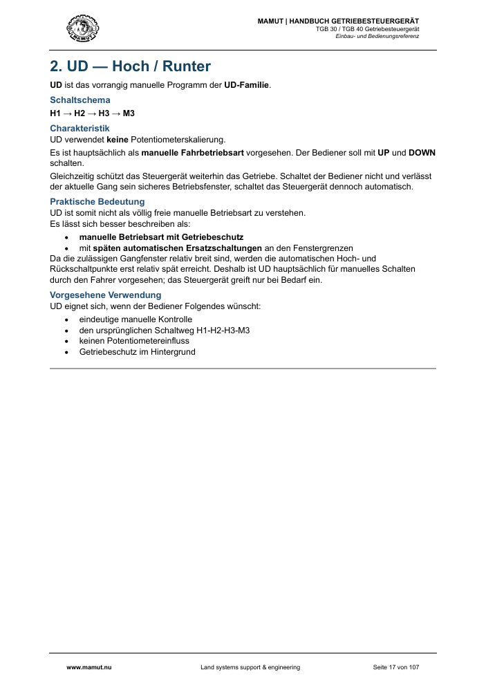 MAMUT TGB Anleitung page 17