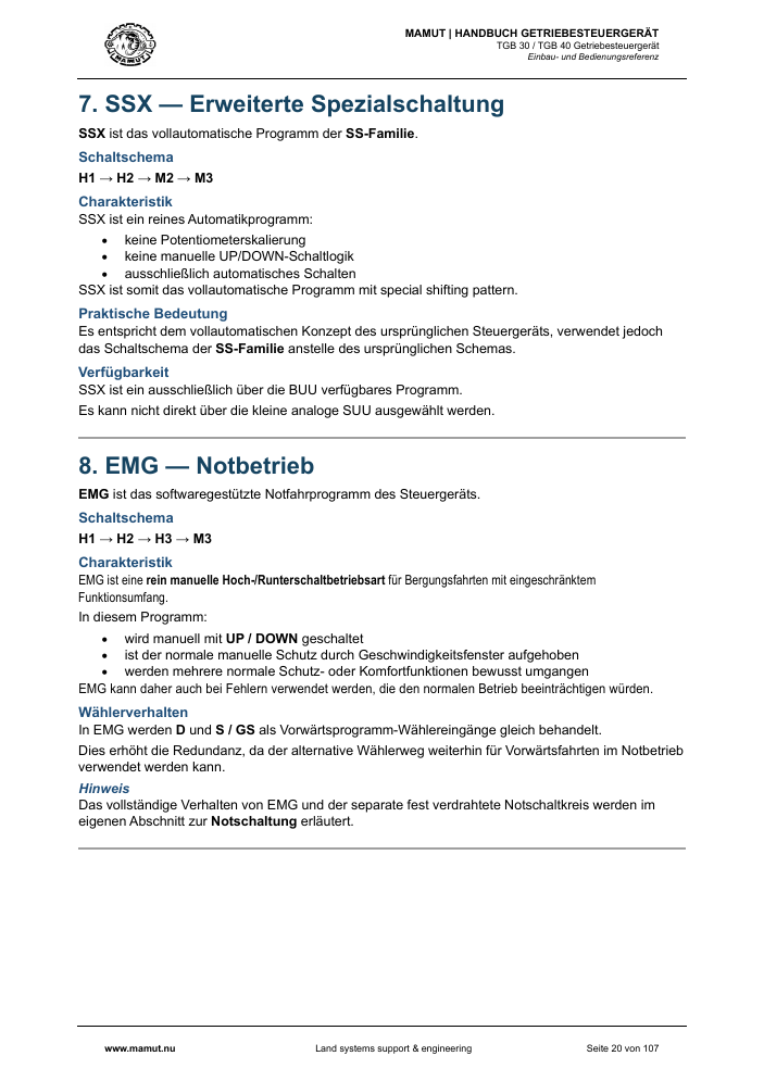 MAMUT TGB Anleitung page 20