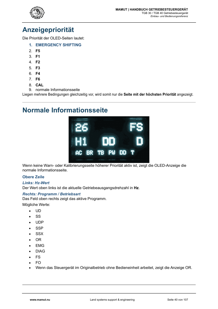 MAMUT TGB Anleitung page 40