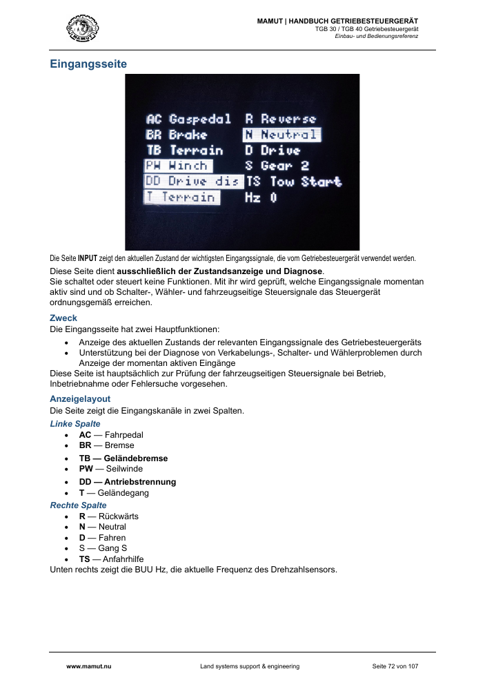 MAMUT TGB Anleitung page 72
