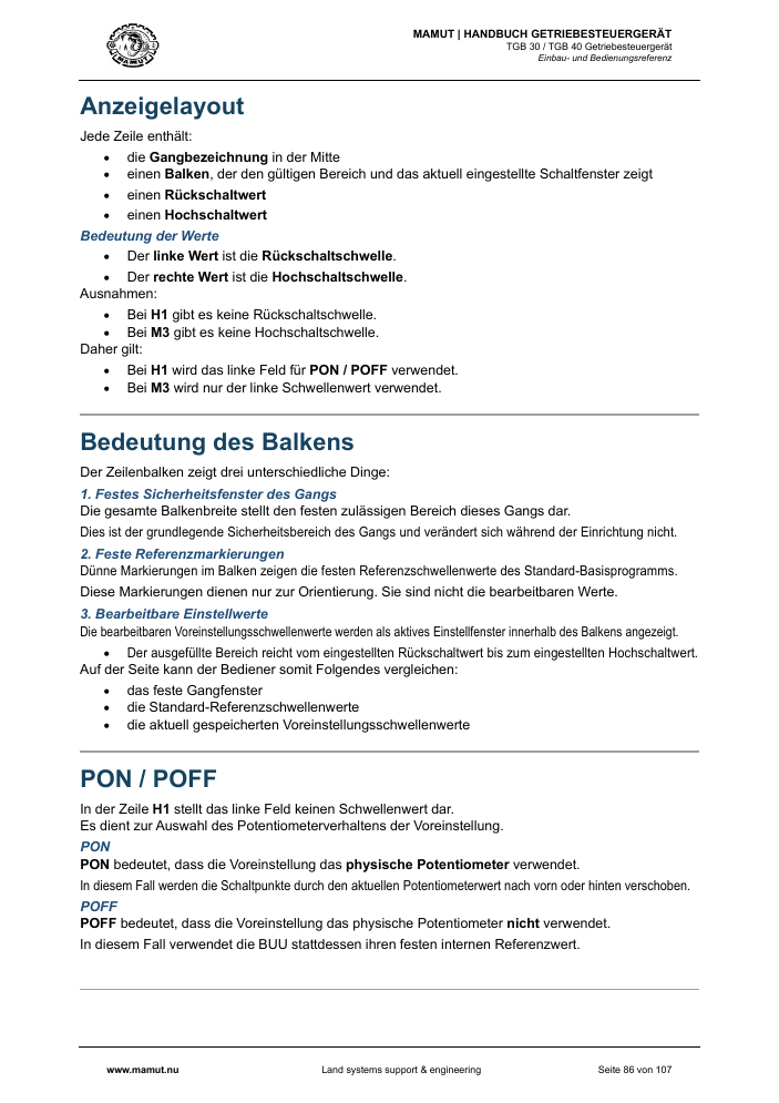 MAMUT TGB Anleitung page 86