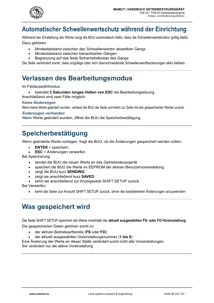 MAMUT TGB Anleitung page 88