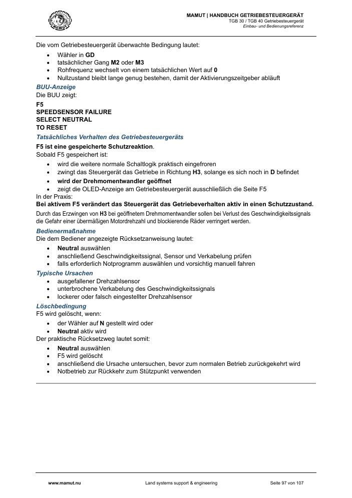 MAMUT TGB Anleitung page 97