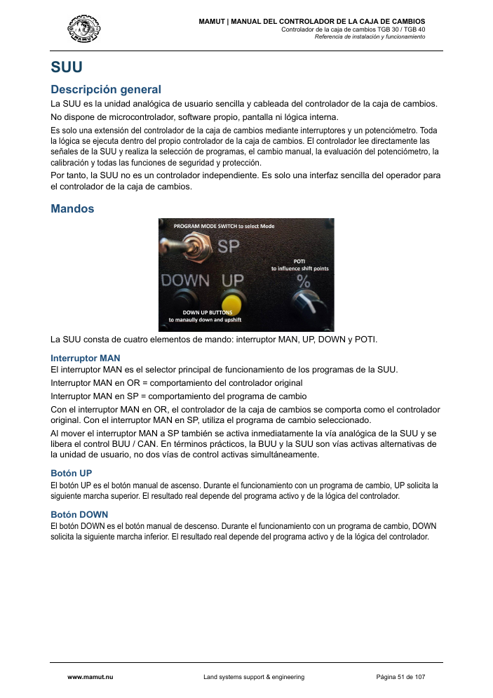 MAMUT TGB Manual page 51