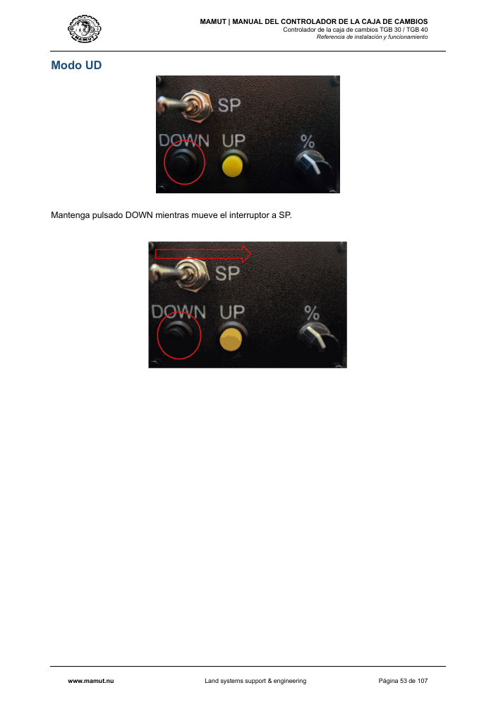MAMUT TGB Manual page 53