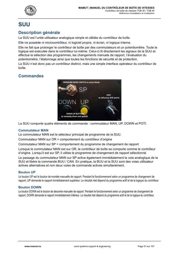 MAMUT TGB Manual page 51