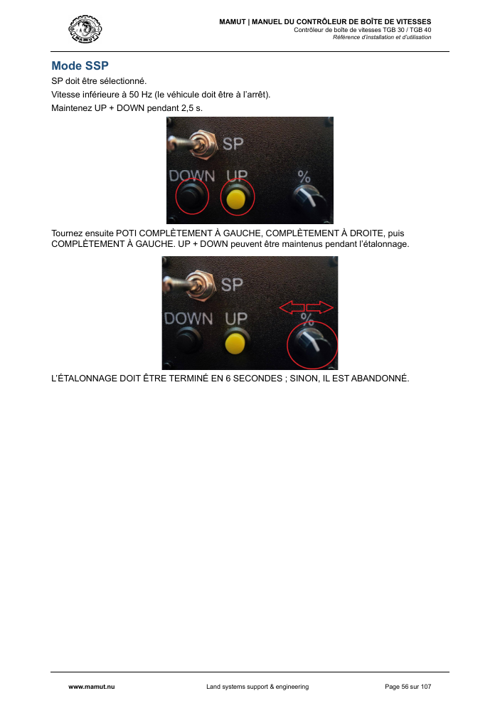 MAMUT TGB Manual page 56