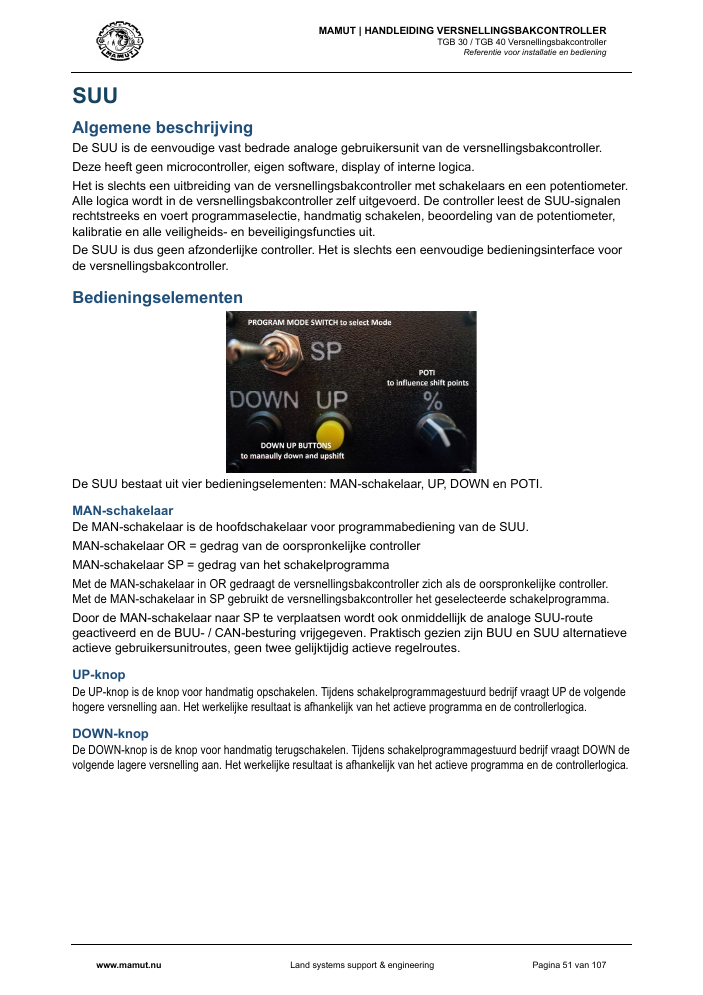 MAMUT TGB Manual page 51