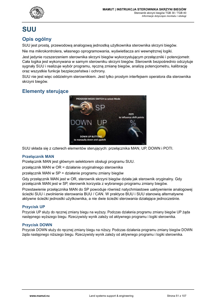 MAMUT TGB Manual page 51