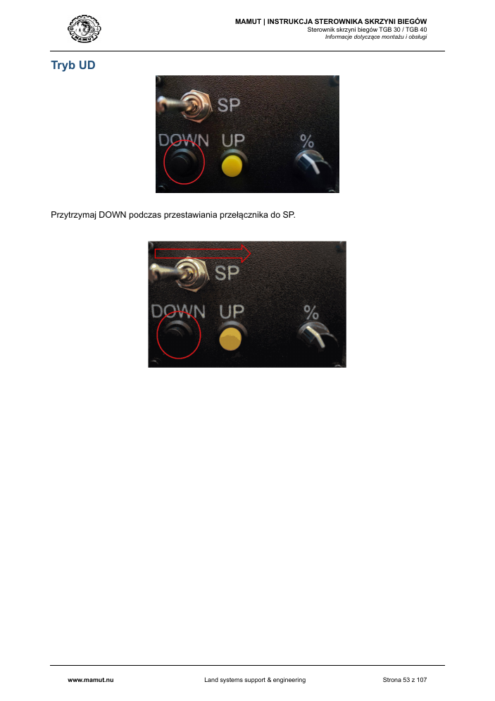MAMUT TGB Manual page 53