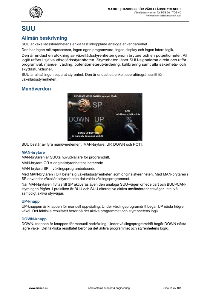 MAMUT TGB Manual page 51
