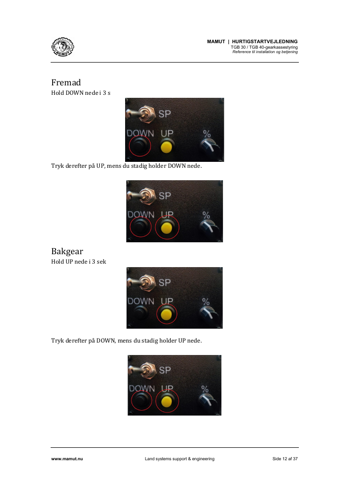 TGB Quick Start Guide page 12