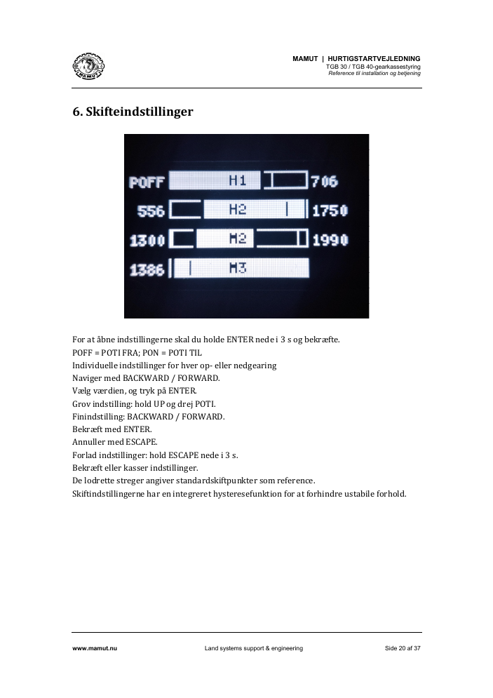 TGB Quick Start Guide page 20
