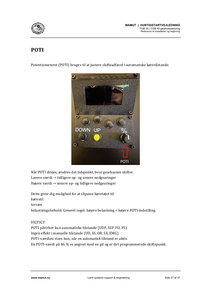 TGB Quick Start Guide page 27