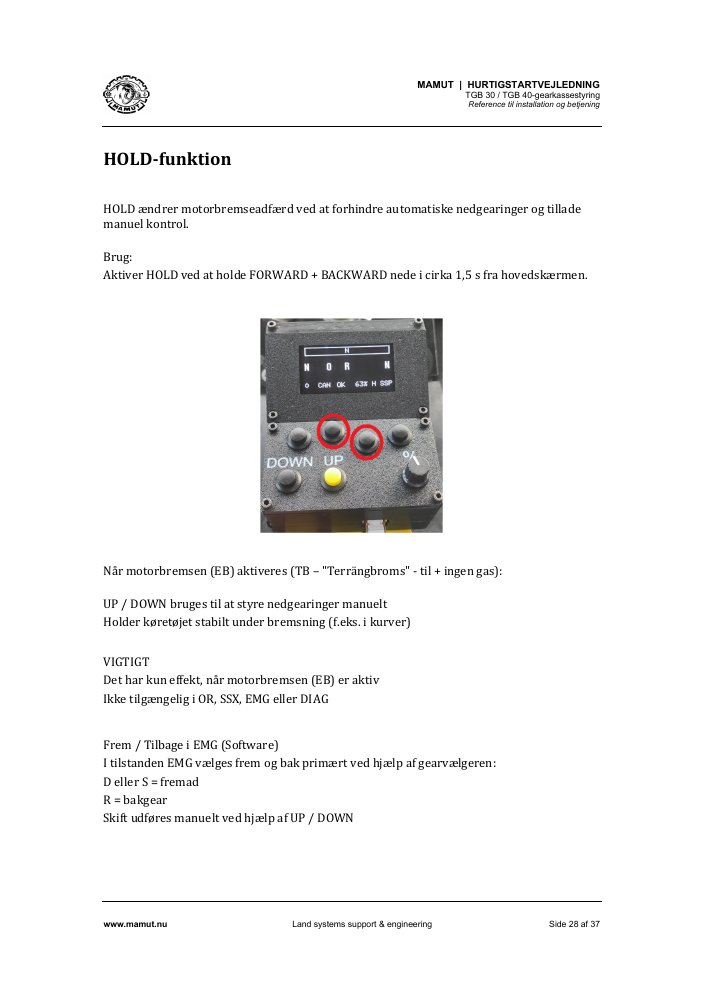 TGB Quick Start Guide page 28