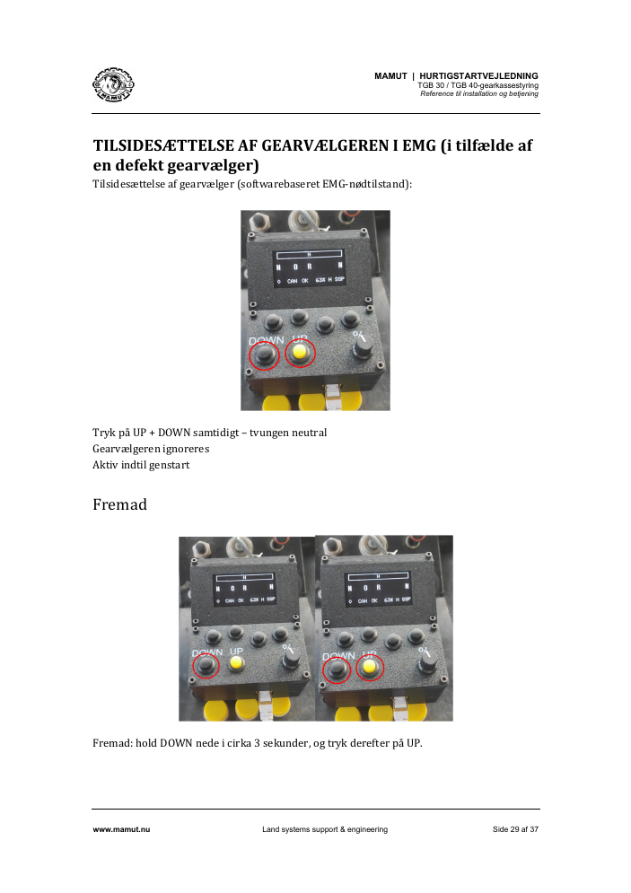 TGB Quick Start Guide page 29