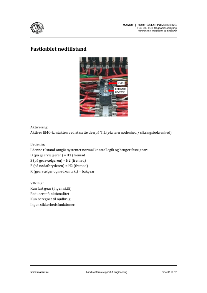TGB Quick Start Guide page 31