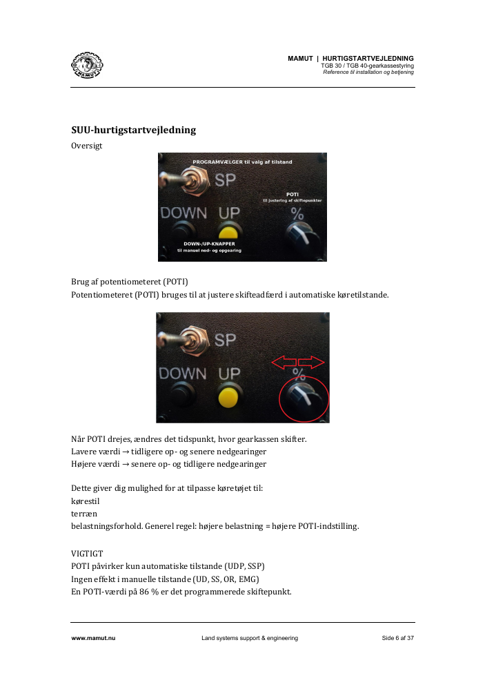 TGB Quick Start Guide page 6