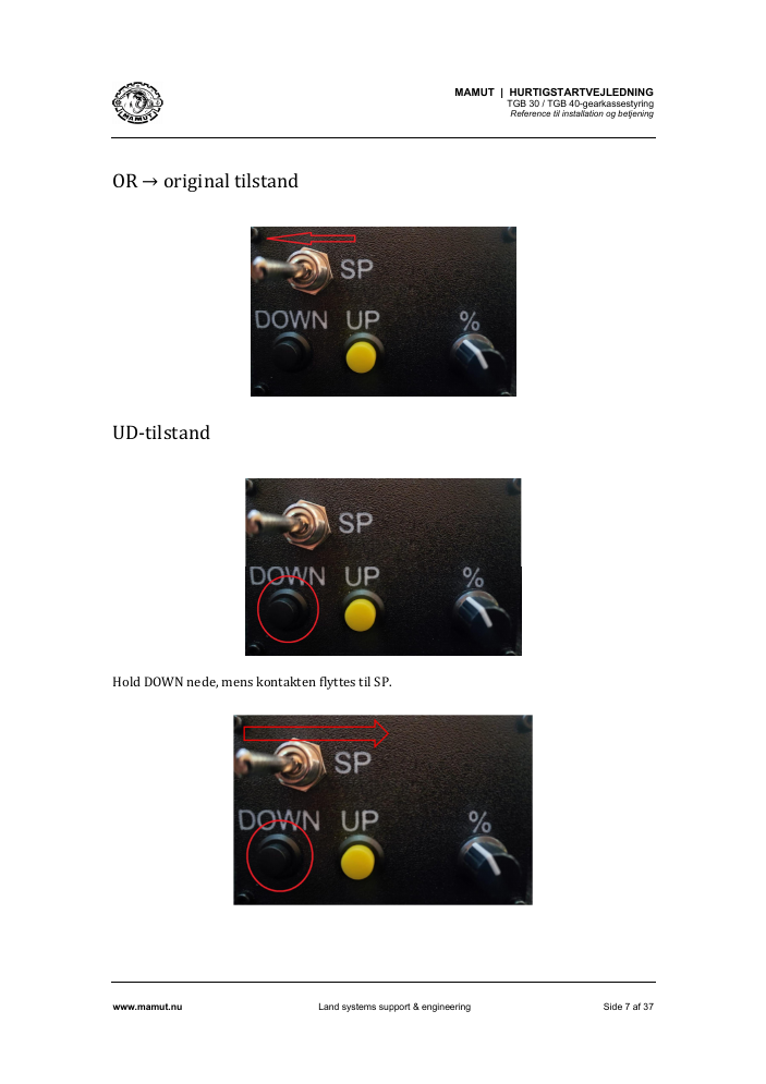 TGB Quick Start Guide page 7
