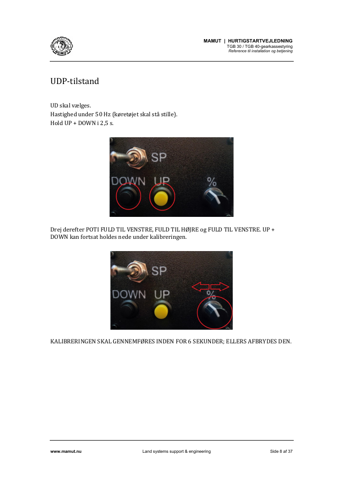 TGB Quick Start Guide page 8