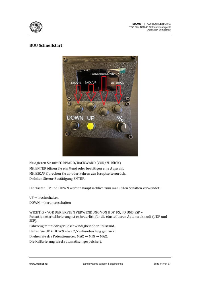 TGB Schnellstart-Anleitung page 14