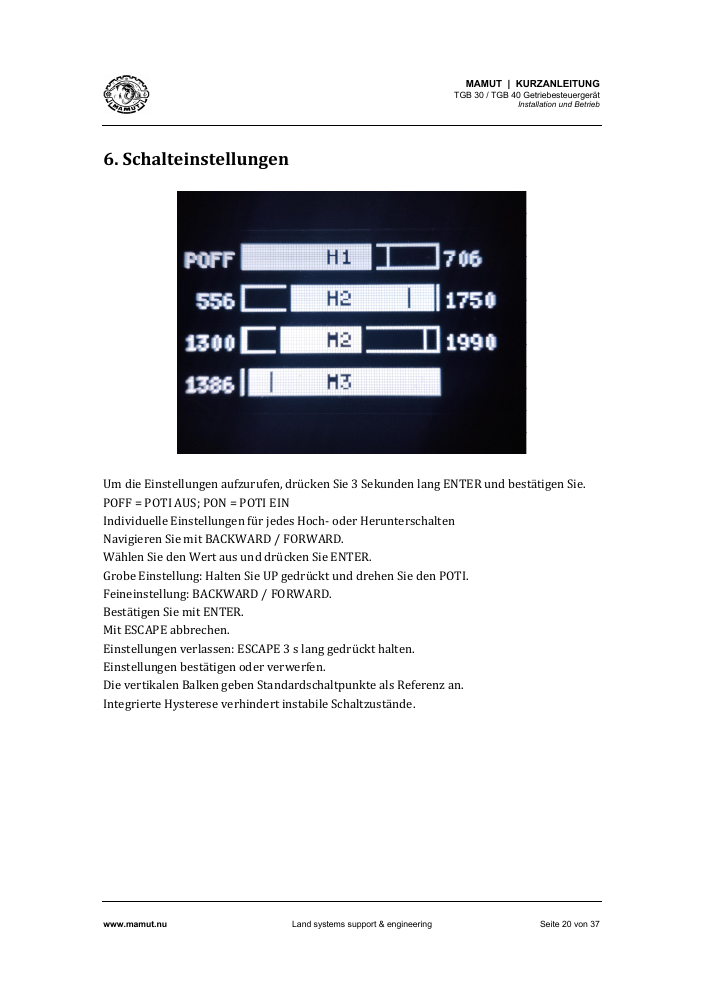 TGB Schnellstart-Anleitung page 20