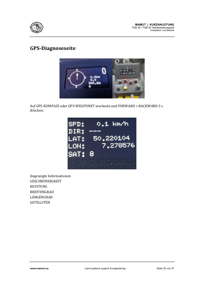 TGB Schnellstart-Anleitung page 22