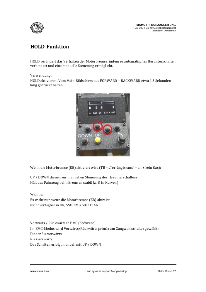 TGB Schnellstart-Anleitung page 28