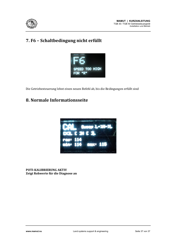 TGB Schnellstart-Anleitung page 37