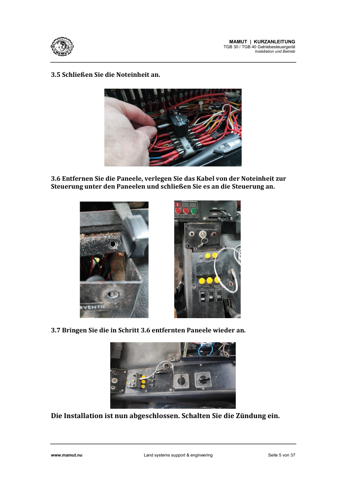 TGB Schnellstart-Anleitung page 5