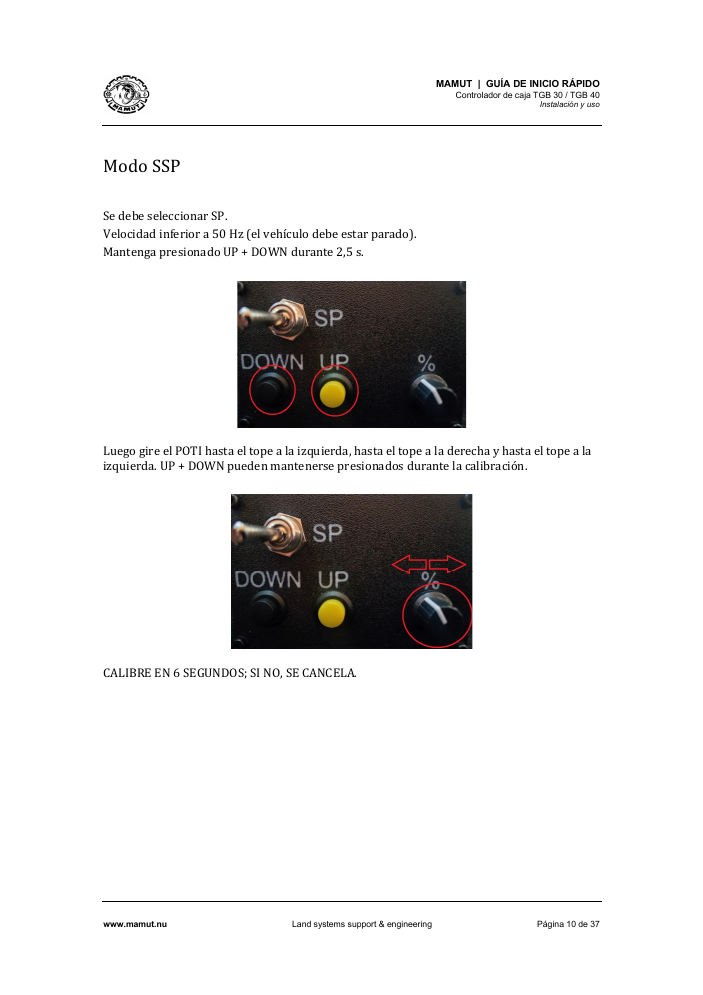 TGB Quick Start Guide page 10