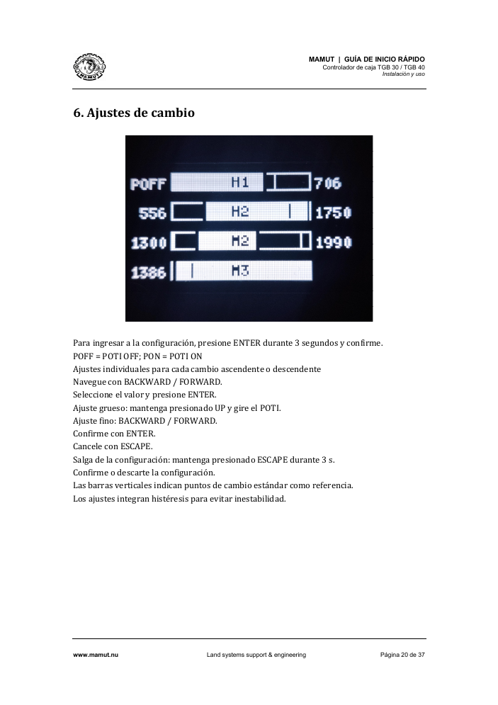 TGB Quick Start Guide page 20