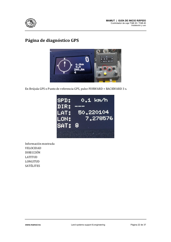 TGB Quick Start Guide page 22