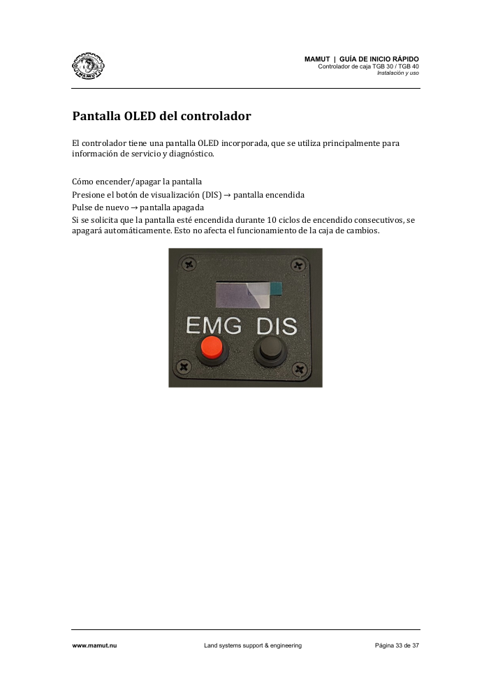 TGB Quick Start Guide page 33