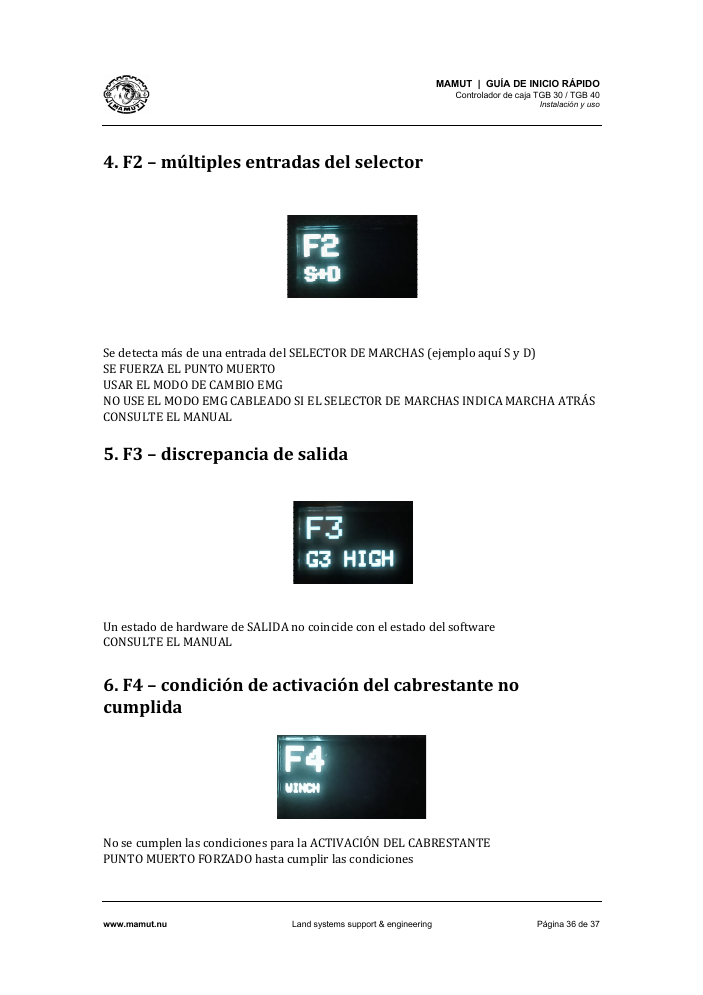 TGB Quick Start Guide page 36