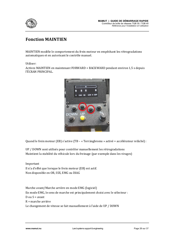 TGB Quick Start Guide page 28