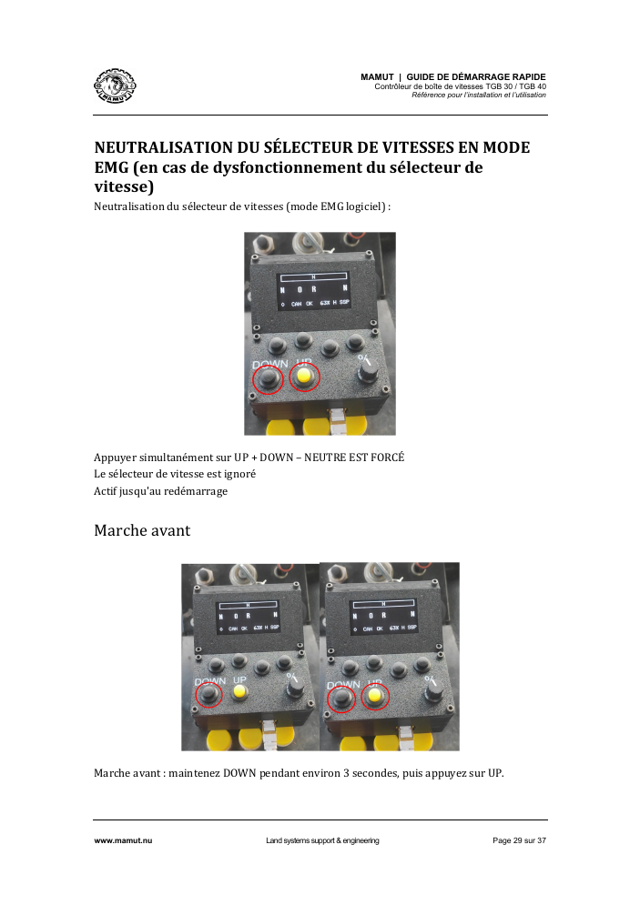 TGB Quick Start Guide page 29