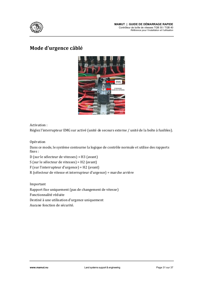 TGB Quick Start Guide page 31