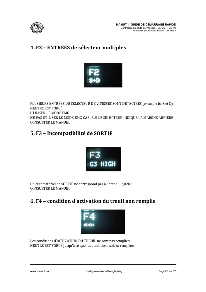TGB Quick Start Guide page 36