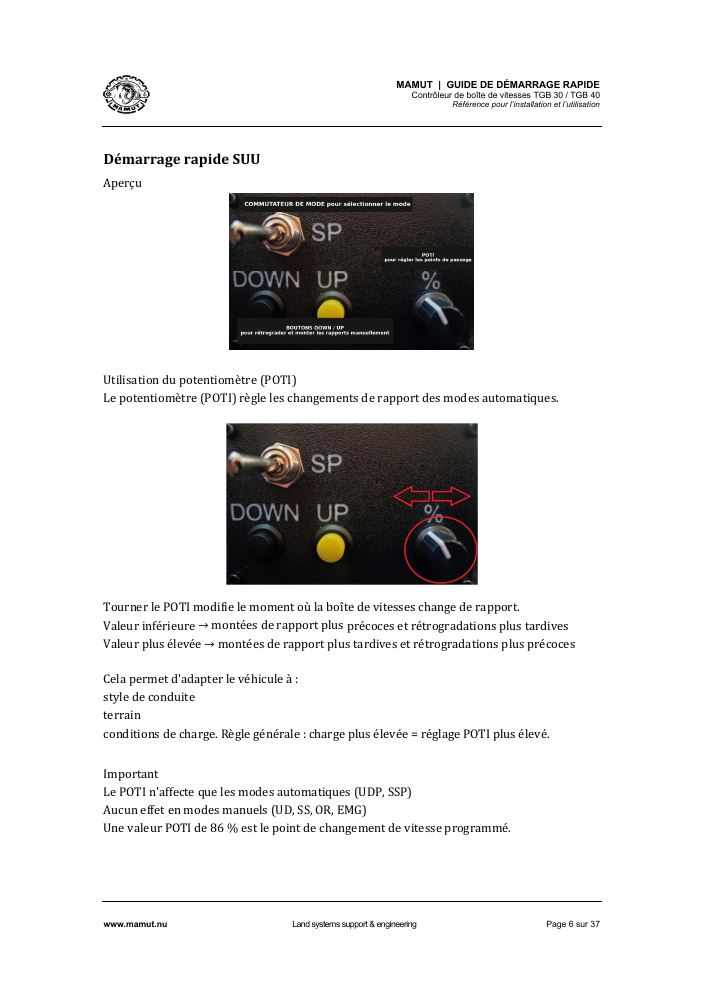TGB Quick Start Guide page 6