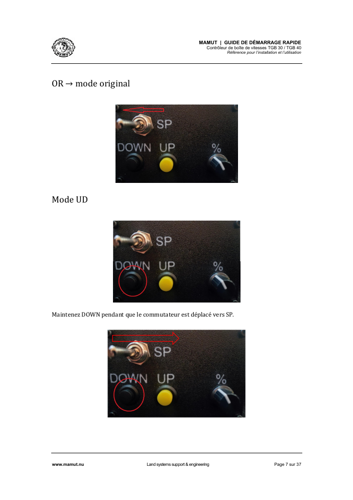 TGB Quick Start Guide page 7
