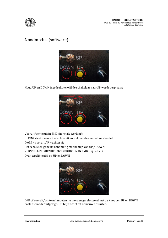 TGB Quick Start Guide page 11