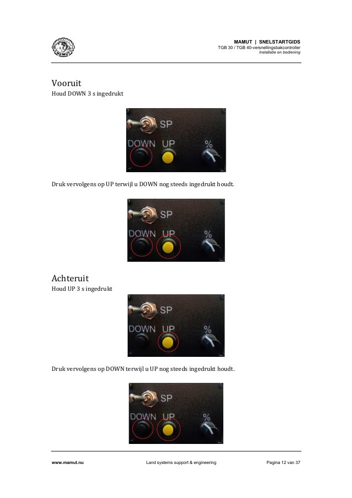 TGB Quick Start Guide page 12
