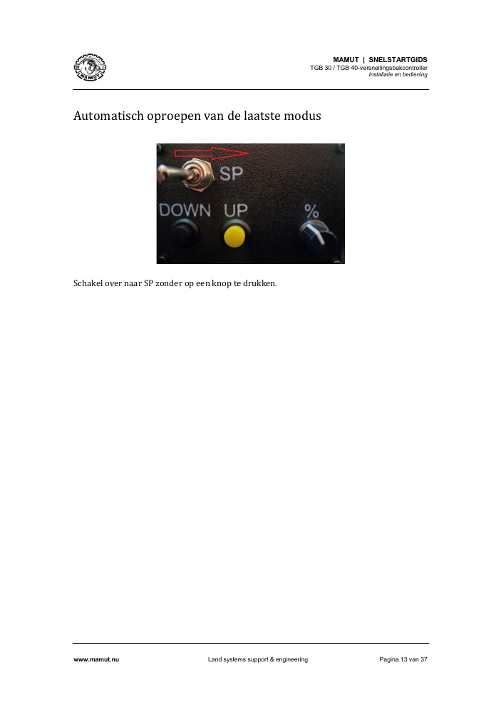 TGB Quick Start Guide page 13