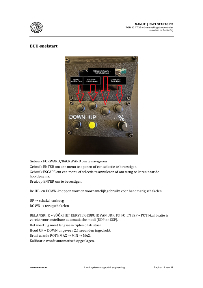 TGB Quick Start Guide page 14