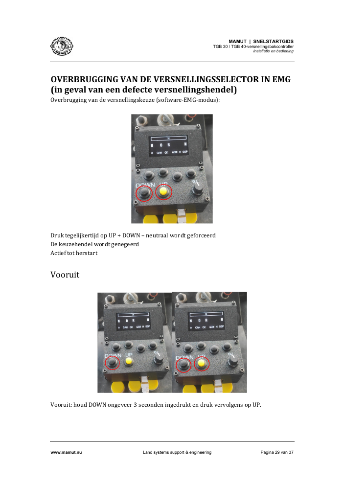 TGB Quick Start Guide page 29