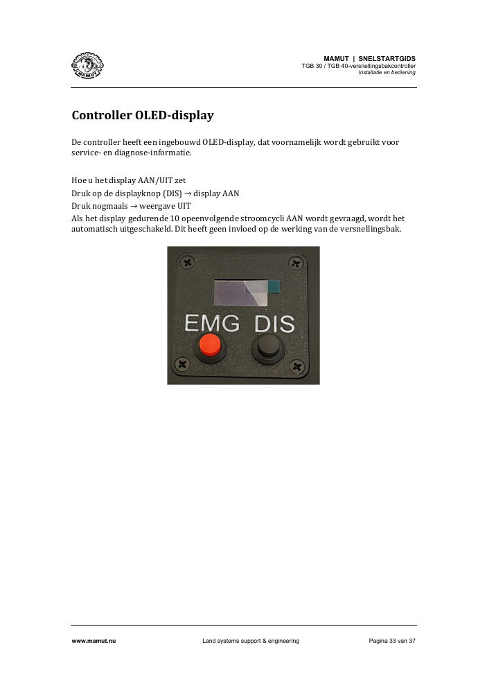TGB Quick Start Guide page 33